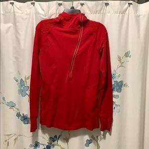 Red Lululemon Quarter Zip size 8